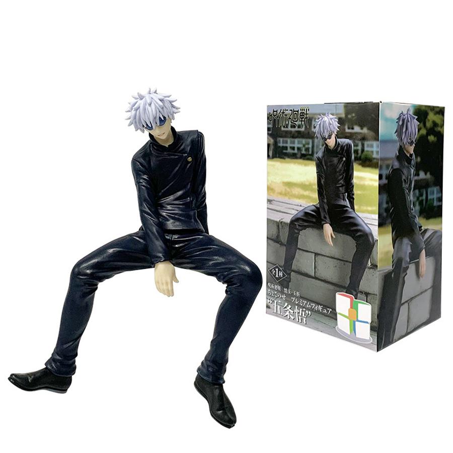 13.5cm Jujutsu Kaisen Anime Figure Noodle Stopper Satoru Gojo Action Figure Geto Suguru Figurine PVC Adult Collection Model Toys