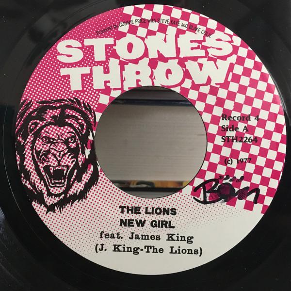 

7inch Record LIONS New Girl STH2264 Stones Throw Re 2013 US Reggae Ska Dub Used