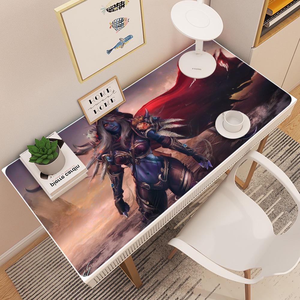 Sylvanas WOW Mousepad New Rubber Mouse Durable Desktop Mousepad Size for Game Keyboard Pad for Gamer