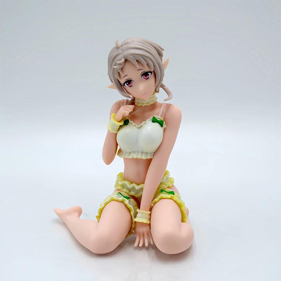 Anime 12cm Sylphiette Dessous Figur Mushoku Tensei Jobless Reincarnation Eris Boreas Greyrat/Roxy Actionfigur Modellpuppe Geschenk