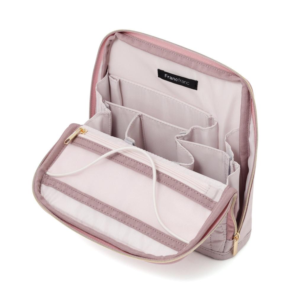 Franc Franc Japan Noble Quilt Tool Pen Stand Pouch Light Pink