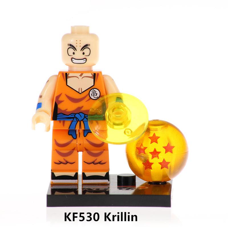 Dragon Ball Doll Building Block Villain Small Particle Splicing Doll Single Toy Bag