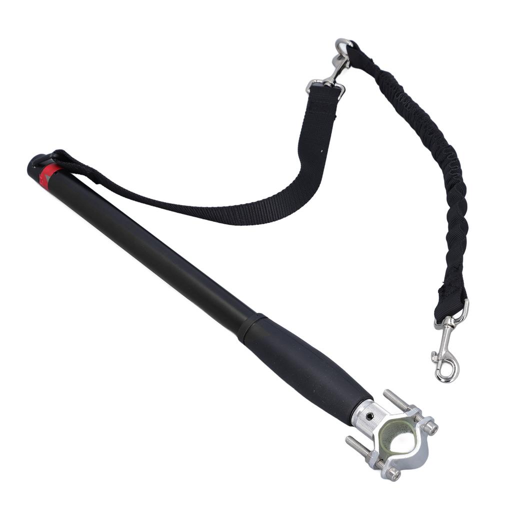 Bike Dog Leash Easy Installation Enhanced Control Flexible Bike Dog Safety Leash for Outdoor Exercis