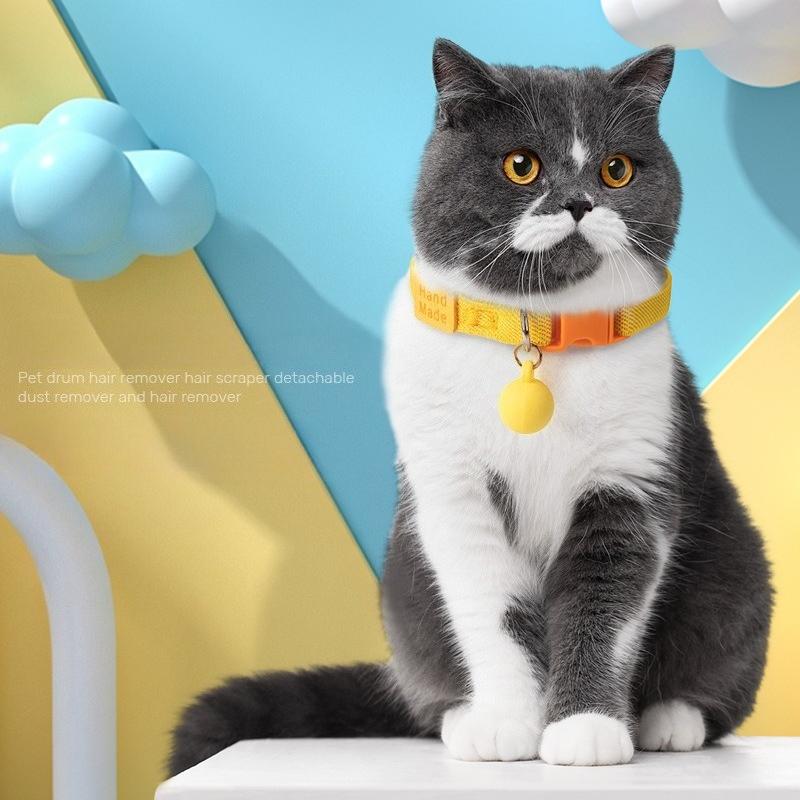 Reflective Cat Collar Adjustable Soft Pet Neckla Summer Fashion Acssory with Breakaway Clasp for Indoor Outdoor Cats