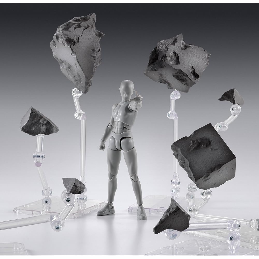 TAMASHII NATIONS Soul Effect Concrete Crash for S.H. Figuarts 165mm ABS Painted Figure Effect Parts