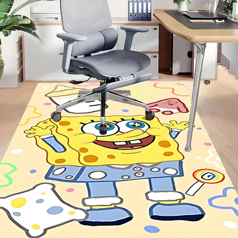 1 STuks Spongebob Squarepants Baby Tapijt Ultra Zacht, Dik & Absorberend, Antislip Machine Wasbaar Mat voor Entree