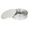 12pcs/set Multifunctional Stainless Steel Circle Cookie Cutter DIY Fondant Cake Decoration Molds