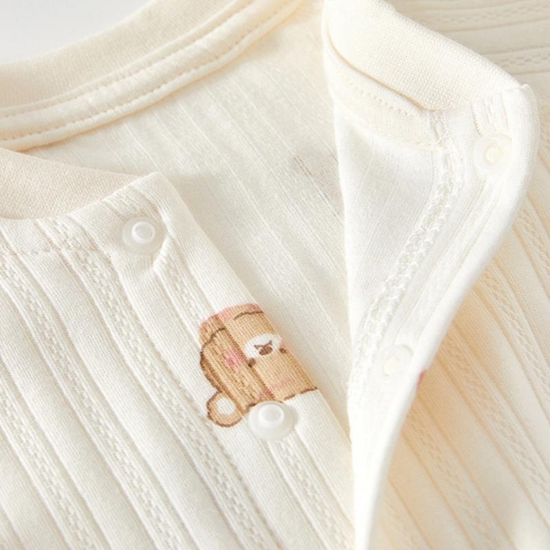 Spring Autumn Baby Romper For Boys Girls Long Sleeve Clothes Cartoon Printed Jumpsuit Newborn Outfit For Outdoor