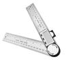 High Precision 2 In 1 Digital Angle Detector Scale Multifunction Visual Display Digital Angle Ruler Widely Applicable ABS