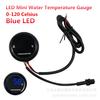 Univerzální motocyklový teploměr přístroje teplota vody teplota LED digitální displej měřič s 22mm adaptérem teplotního senzoru