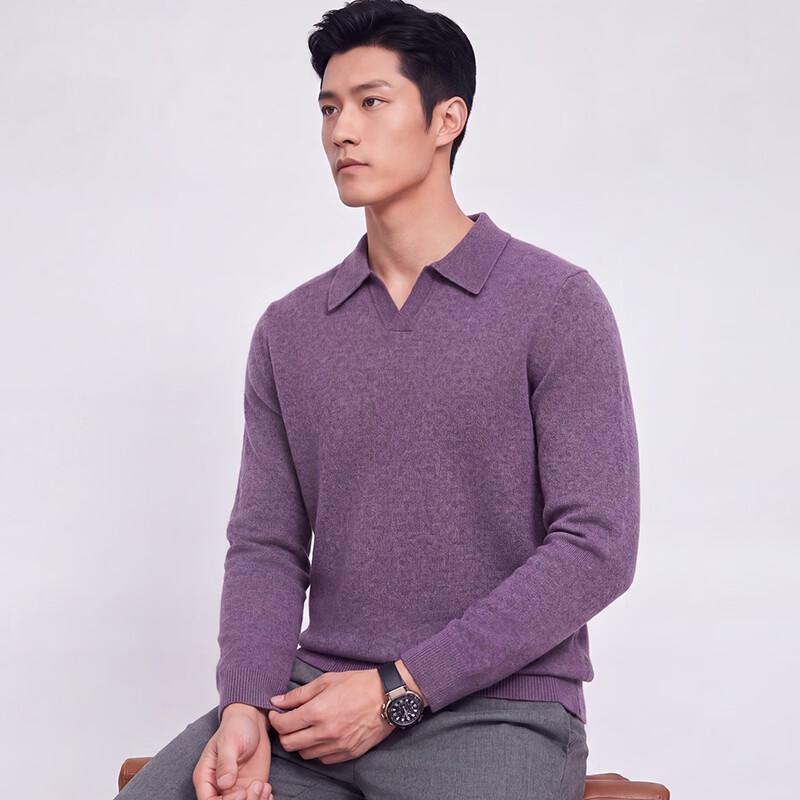 Hodo Men's V-Neck Wool Sweater