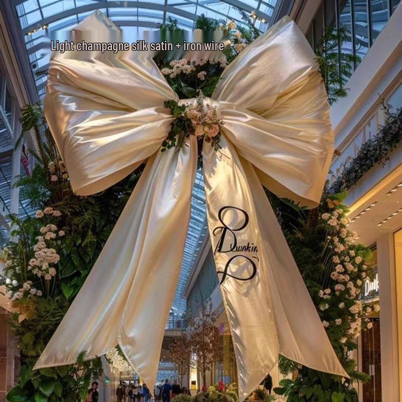 Extra Large Bow Decoration for Wedding, Engagement, Birthday, Party, Photography, or Window Display