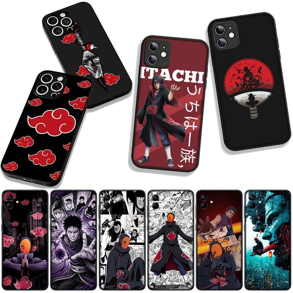 Obito Uchiha Tobi Narutos Akatsuki Itachi Cover Case for Apple iPhone 17 16 11 Pro XS Max XR 6 7 8 Plus 16E SE 2020 Air 5 SE2