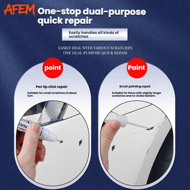 For Mercedes Benz C-Class 1993-2025 W204 W205 W206 Paint Repair Pen Touch Up Scratch Remover DIY Auto Accessories Black White Touchup Paint2
