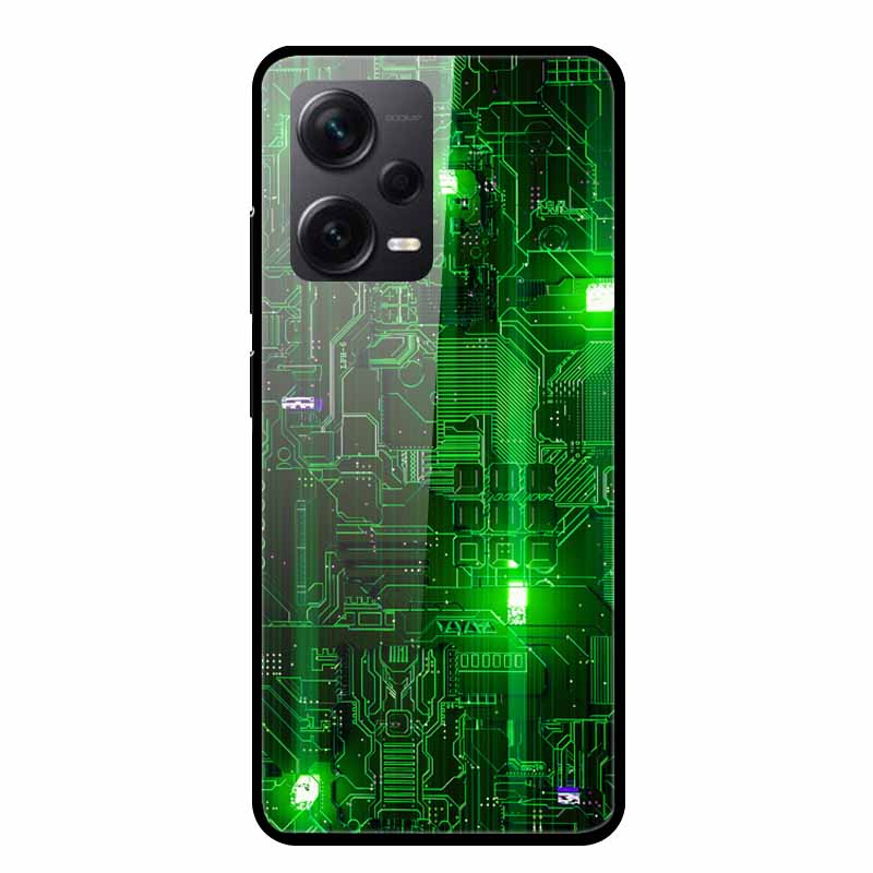 Tempered Glass Cases For Redmi Note 12 Pro Plus 5G Covers Note12 Hard Back Covers for Xiaomi Redmi Note 12 Pro Capas Protective