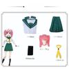 Hanabishi Haruka Cosplay Costume Wig Araga Kiwi Hiiragi Utena Anime Gushing Over Magical Girls JK Sailor Uniform Mahou Shoujo