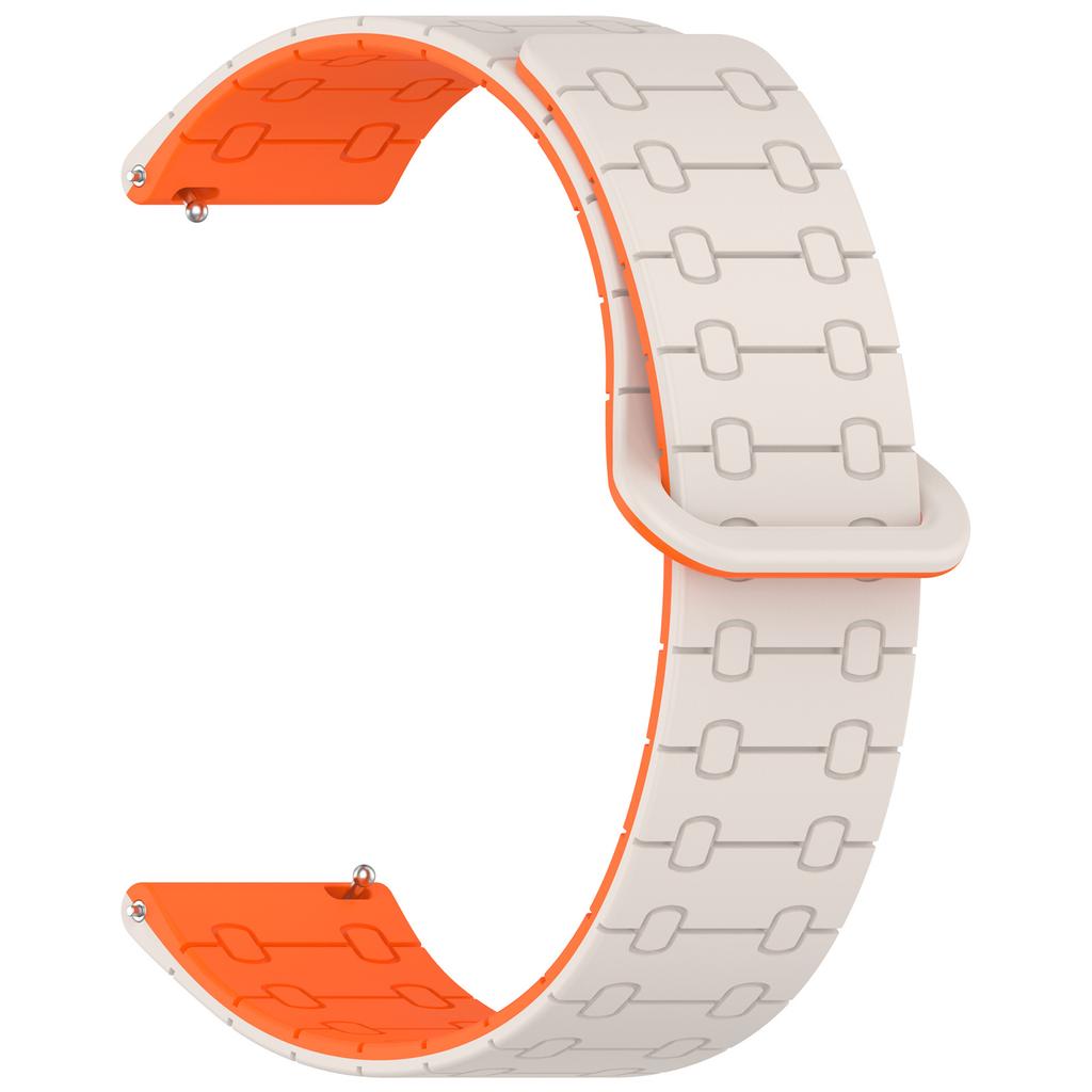 22mm Silicone Strap For Huawei Watch GT5 Pro GT4 GT3 GT2 46mm Magnetic Band Sport Bracelet For Xiaomi Watch S4 S3 S2 S1 Active