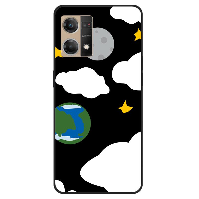 Für Oppo Reno7 4G Hülle CPH2363 Stoßfest Weiches Silikon TPU Rückseite für Oppo F21 Pro F21Pro Handyhüllen für Reno 7 4G Niedlich