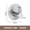 Small Kitchen & Bathroom Towel Door Hanger Hooks New Design Stainless Steel Double Adhesive Rustic Wall Robe