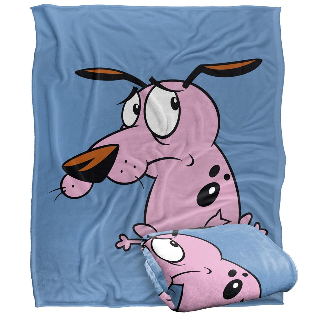 Courage The Cowardly Dog Season 4 Silky Supersoft Blanket