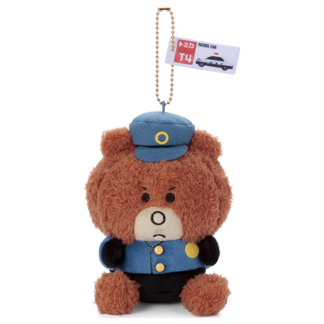

Takara Tomy Arts Tomica and Tom Ball Chain Mascot Tom Plush Approximately 15cm Tall (Detective) Toy,
