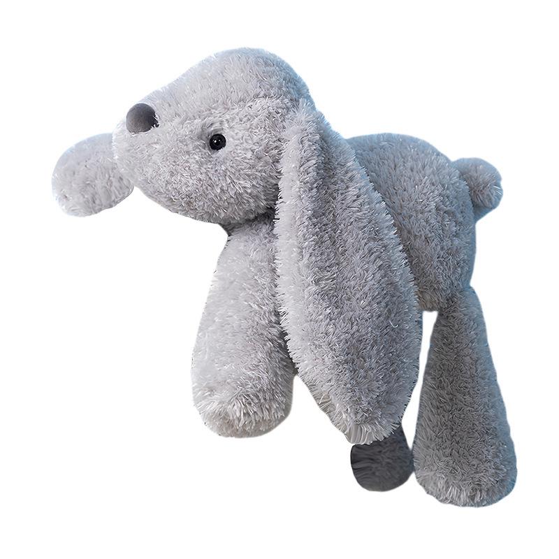 Cuddly Long-Eared Rabbit Plush Toy - Little White Healing Doll for Children