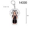 BLACKPINK Acrylic Double-Sided Keychain: Lisa, Jisoo, Jennie, Rosé