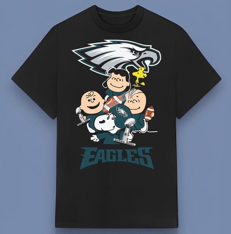 Snoopy Teams Philadelphia Graphic T-Shirt Great Gift For Any Occasion S-4XL S