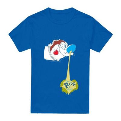 Ren & Stimpy Mens DonÂ´t Pick At Me! T-Shirt