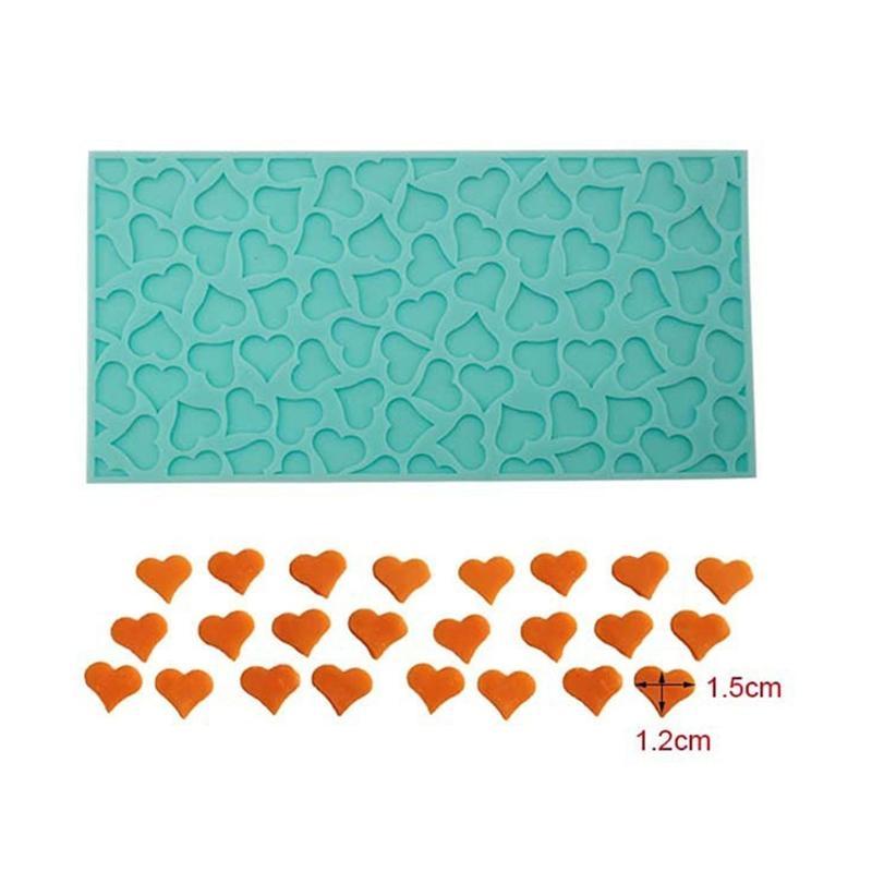 Valentines Day Theme Silicone Molds for Candle Soap Making Chocolate Fondant Silicone Mold Candy Chocolate Silicone Mold