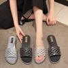 Ladies' Soft Soled Sandals, Flat Bottomed Slippers, Beach Wear, Hollowed Out Sandals, Women's Sandals