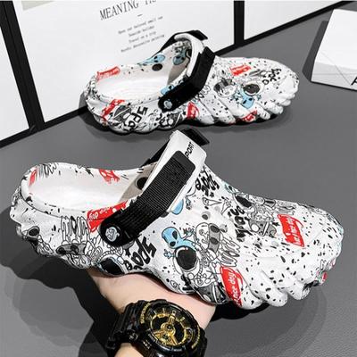 Fashion Plus Size Unisex Slippers 2025 New Soft Soled Men's Slippers Outdoor Thick Soled Wear-resistant Beach Casual Wedges Sandals36-47