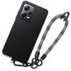 Case - Xiaomi - Redmi Note 12 Pro 5G - Shockproof - Sturdy Hand Strap - Black