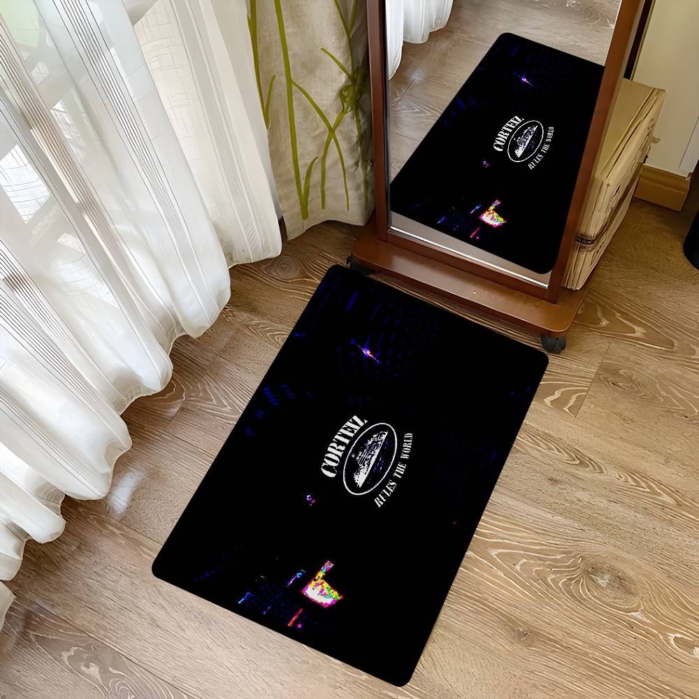 Hot Fashion C-Corteizs Floor Mat Nordic Style Home Doormat Bathroom-Toilet Mats Bedroom Hotel Decor Mat