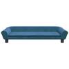 VidaXL Children's Sofa Blue 100x50x26 Cm Velvet, Mini Sofa, Mini Sofa Chair, Mini Sofa for Children, Sofa of 3196393