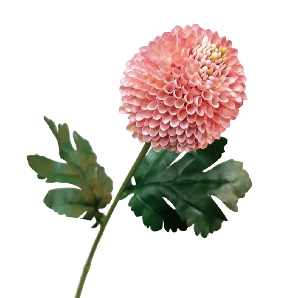 Green Flower Fake Flower Ball Onion Ball Branch Hydrangea Home Decoration  Hotel Decoration розовый