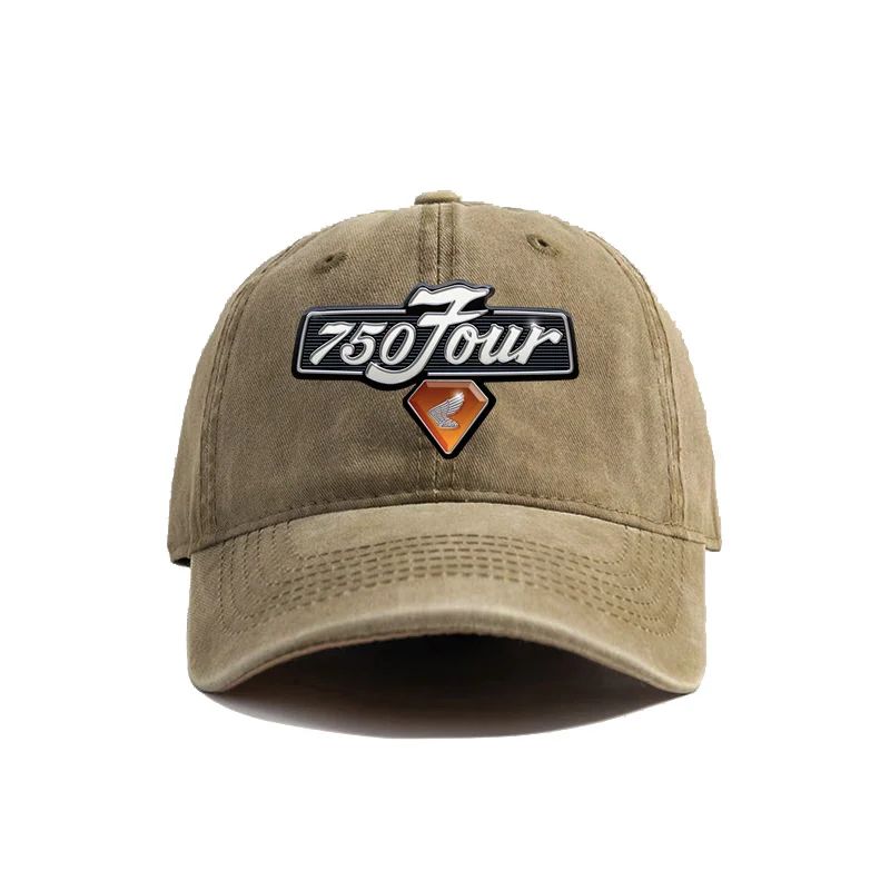 2026 CB750 Four Baseballové čepice Ošuntělé klobouky Dad Cap Muži Ženy Retro Venkovní Letní Nastavitelné čepice Ležérní Všestranné Ochrana proti slunci