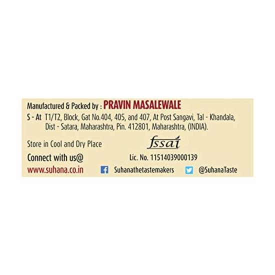 Suhana Mutter Methi Malai Spice Mix 50g Pouch - Pack of 4