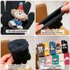 Candy Color Cute Animal Kids Knit Gloves Warm Full Finger Gloves  Riding