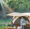 Family Camping Tent Waterproof 7 Person 380X260X200 Cm