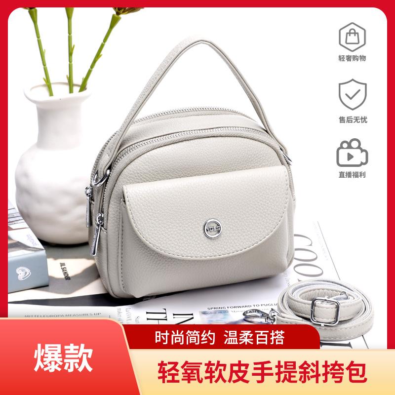 Borsa Tote da Donna in Vera Pelle: Borsa a spalla e a tracolla versatile di grande capacità 2025