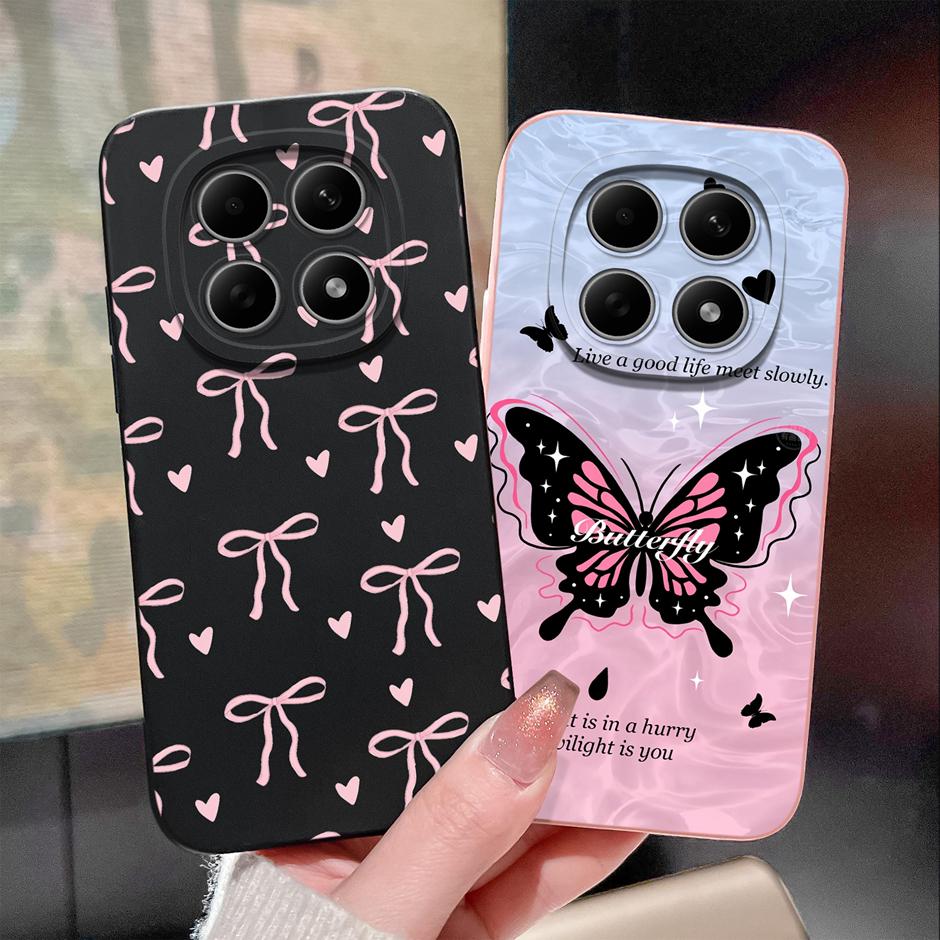 Case For Xiaomi Redmi Note15 15 Pro 15Pro+ Lovely Whale Kitten Camera Protection Soft Shell For Redmi Note 15 Pro Plus Protector