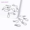 18K Gold Plated Brass Earring Hooks For Jewelry Making,Earwire,Earrings Hook Wire Mounting,DIY Earrings Making Accessories