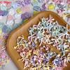 50Pcs Mix Card Cover Decoration Bow Heart-shaped Star Note Packaging Material Photocard Holder Making Doll Decor Accessories