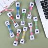 Creative 2/3 Minute Hourglass Timer with Suction Cup Plastic Sand Clock Colorful Home Decor Timers for Kitchen Desk