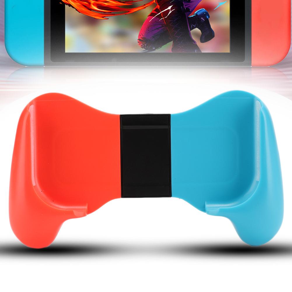 Universal for Switch Lite Game Console Controller Gamepad Ergonomic Hand Grip with StandRed blue
