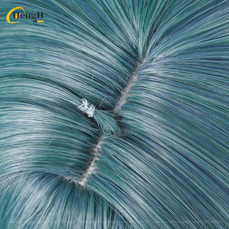 Game GEIM Vodyanitsa Long 98cm Mixed Color Cosplay Wig Heat Resistant Synthetic Hair Halloween Party Wigs +Free Wig Cap
