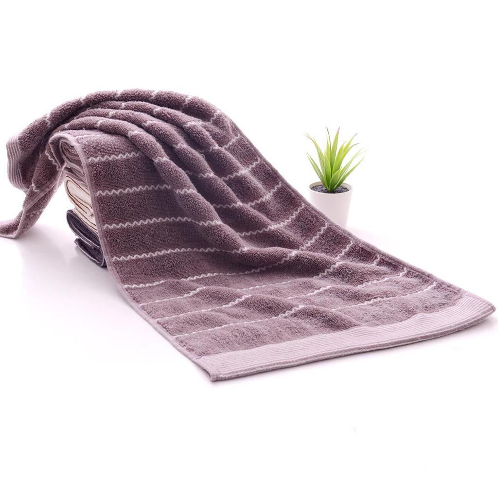 Weiches, saugfähiges Baumwoll-Gesichtstuch: Ideal für Männer & Frauen, Gesticktes Logo, Perfekt für Erwachsene