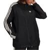 adidas Originals WINDBREAKER Trench Coat Women's Black DU8172