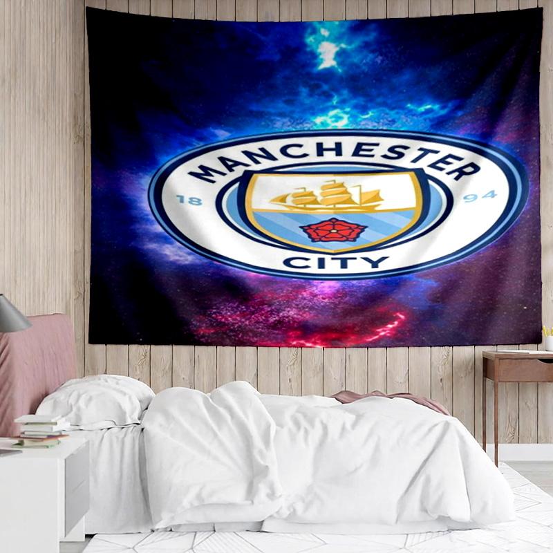 City Football Club Printed Printed Tapestry, for Bedroom,Livingroom, dormitory, Large Wall Decor, Fabric Decor Fan Birthday Gifts